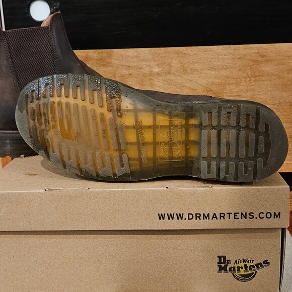 Dr. Martens Chelsea Boots (10M) (Brown Crazy Horse Leather) - Picture 7 of 9